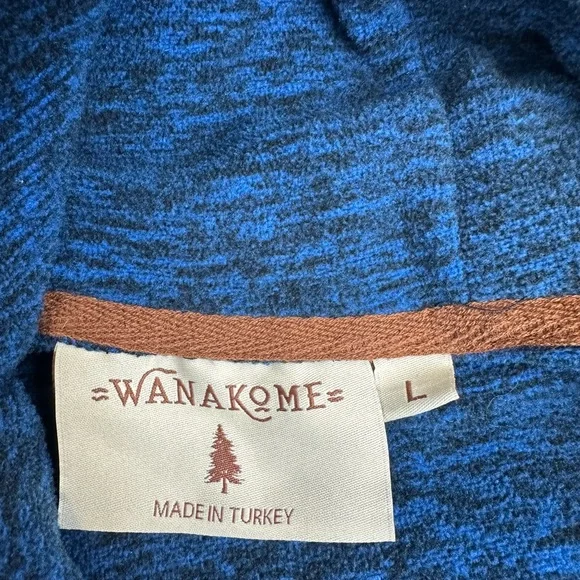 Wanakome Cascade Hooded Sweatshirt Nebula blue - Picture 3 of 8